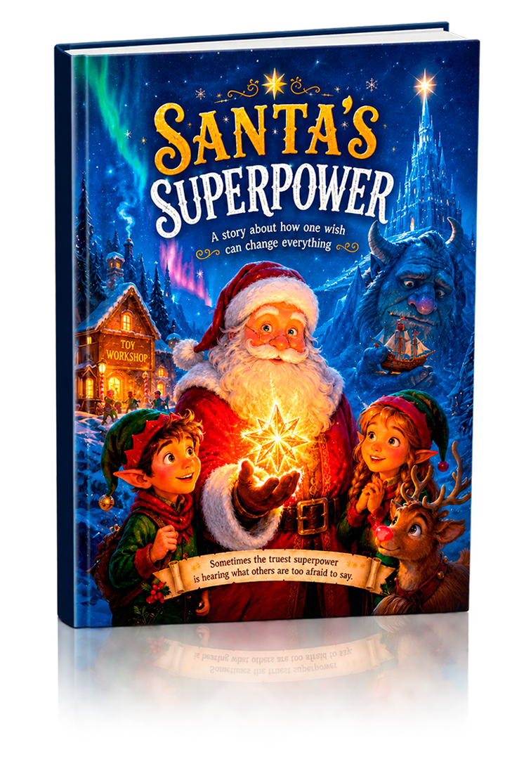 The cover of Santa's Superpower
