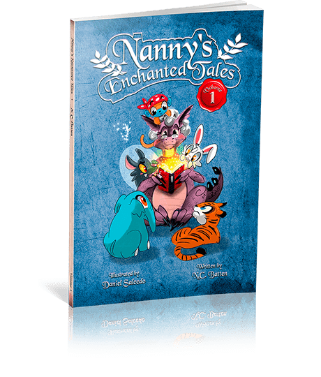The cover of Nannys Enchanted Tales book